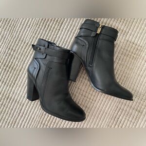 Vince Camuto Black Ankle Booties